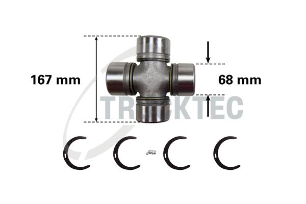 TRUCKTEC AUTOMOTIVE 0134037 for MERCEDES-BENZ