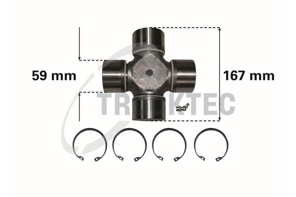 TRUCKTEC AUTOMOTIVE 0334012 for VOLVO IVECO RENAULT TRUCKS