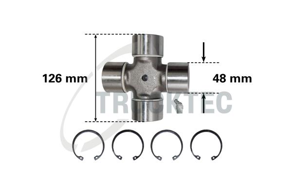 TRUCKTEC AUTOMOTIVE 0134028 for IVECO MERCEDES-BENZ RENAULT TRUCKS