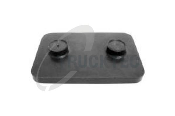 TRUCKTEC AUTOMOTIVE Gummianslag, affjedring 0230062 mellem fjederbladene for MERCEDES-BENZ VAG RENAULT TRUCKS