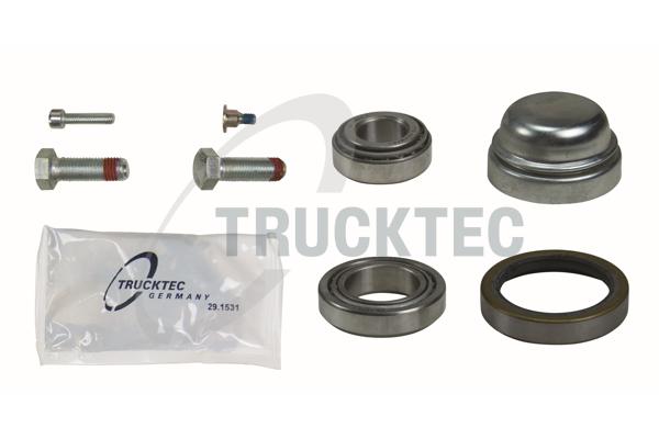 TRUCKTEC AUTOMOTIVE Hjullejesæt 0231077 Foraksel begge sider for MERCEDES-BENZ