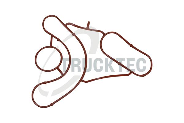 TRUCKTEC AUTOMOTIVE Pakning, oliekøler 0218079 for CHRYSLER MERCEDES-BENZ