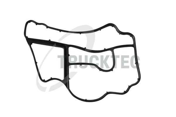 TRUCKTEC AUTOMOTIVE Pakning, oliekøler 0218074 for MERCEDES-BENZ