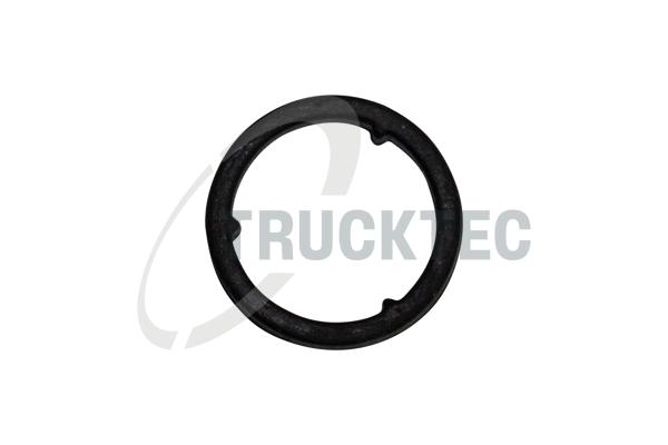 TRUCKTEC AUTOMOTIVE Pakning, oliekøler 0218096 for MERCEDES-BENZ