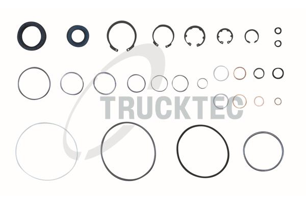 TRUCKTEC AUTOMOTIVE Pakningssæt, styretøj 0237003 for MERCEDES-BENZ