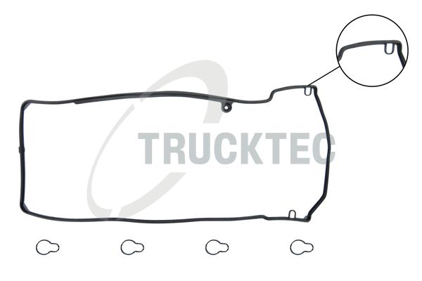 TRUCKTEC AUTOMOTIVE Pakningssæt, ventildæksel 0210121 for MERCEDES-BENZ