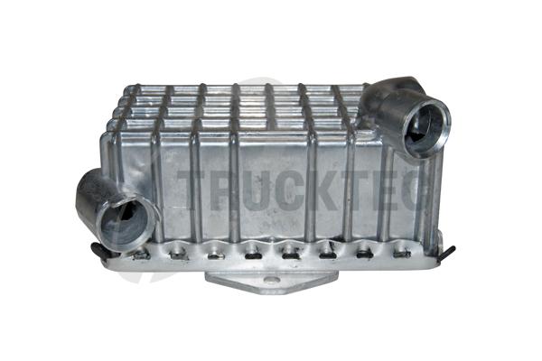 TRUCKTEC AUTOMOTIVE Oliekøler, motorolie 0218062 for MERCEDES-BENZ
