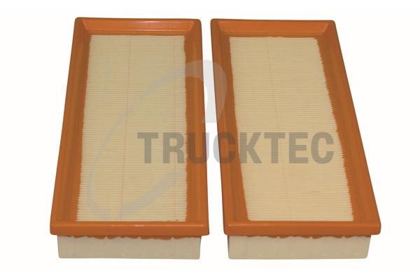 TRUCKTEC AUTOMOTIVE Luftfilter 0214181 Filterindsats height_mm_209|Højde [mm]|42 length_mm_203|Længde [mm]|307 width_mm_206|Bredde [mm]|120 42mm for