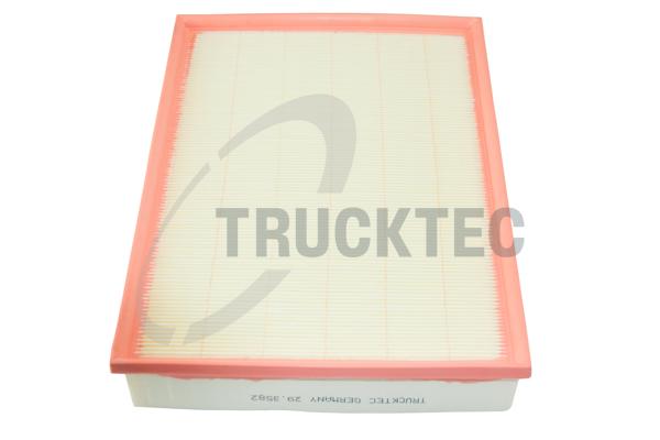 TRUCKTEC AUTOMOTIVE Luftfilter 0214064 Filterindsats height_mm_209|Højde [mm]|58 length_mm_203|Længde [mm]|355 width_mm_206|Bredde [mm]|265 58mm for