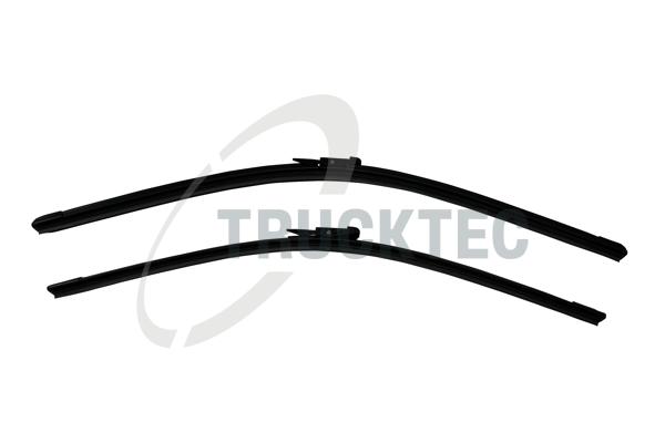 TRUCKTEC AUTOMOTIVE Viskerblad 0258408 foran for MERCEDES-BENZ