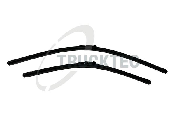 TRUCKTEC AUTOMOTIVE Viskerblad 0258412 foran for MERCEDES-BENZ