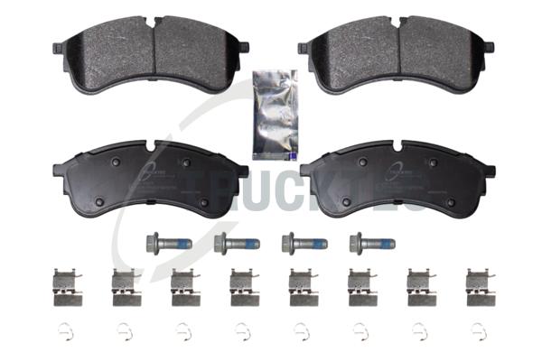 TRUCKTEC AUTOMOTIVE Bremseklodser 0735373 foraksel for MAN VAG