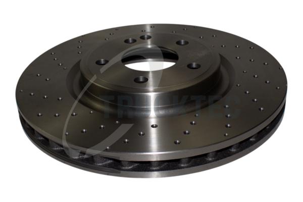 TRUCKTEC AUTOMOTIVE Bremseskive 0235663 foraksel perforeret/ventileret 320mm 30mm for MERCEDES-BENZ