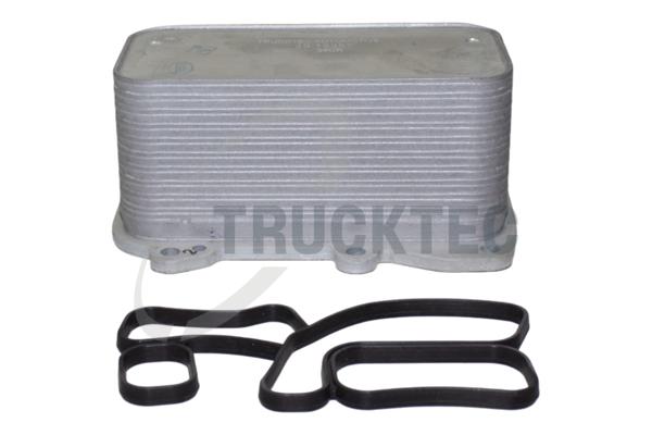 TRUCKTEC AUTOMOTIVE Oliekøler, motorolie 0218020 for MERCEDES-BENZ