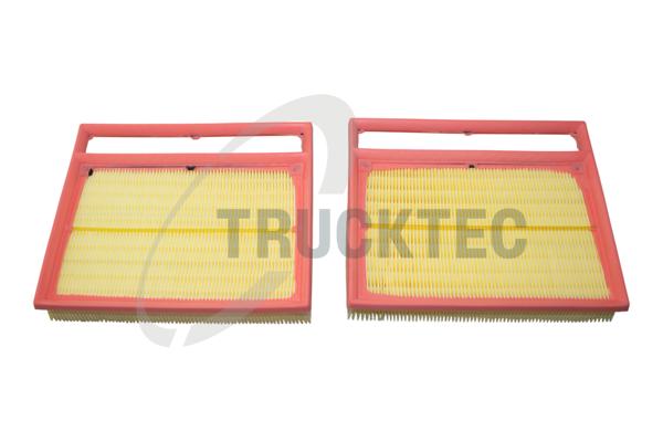 TRUCKTEC AUTOMOTIVE Luftfilter 0214266 Filterindsats height_mm_209|Højde [mm]|50 length_mm_203|Længde [mm]|249 width_mm_206|Bredde [mm]|211 50mm for