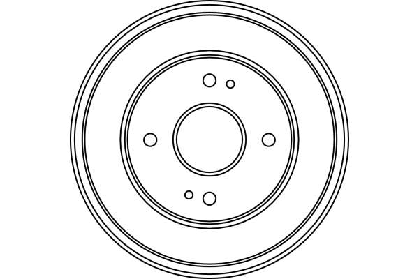 TRW Bremsetromle db4146 for HONDA