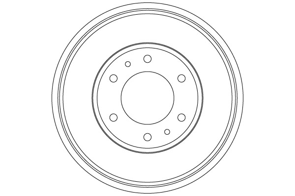 TRW Bremsetromle db4423 for MITSUBISHI