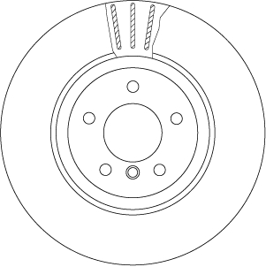 TRW Bremseskive df6624s Todelt bremseskive 345mm 24mm for BMW