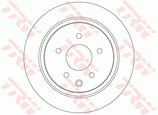 TRW Bremseskive df7369 292mm 9mm for DONGFENG NISSAN INFINITI NISSAN (DFAC)