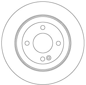 TRW Bremseskive df7928 262mm 10mm for HYUNDAI HYUNDAI (BEIJING) KIA