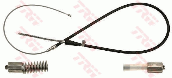 TRW Håndbremsekabel gch2649 for VW SKODA