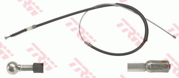 TRW Håndbremsekabel gch385 for VW