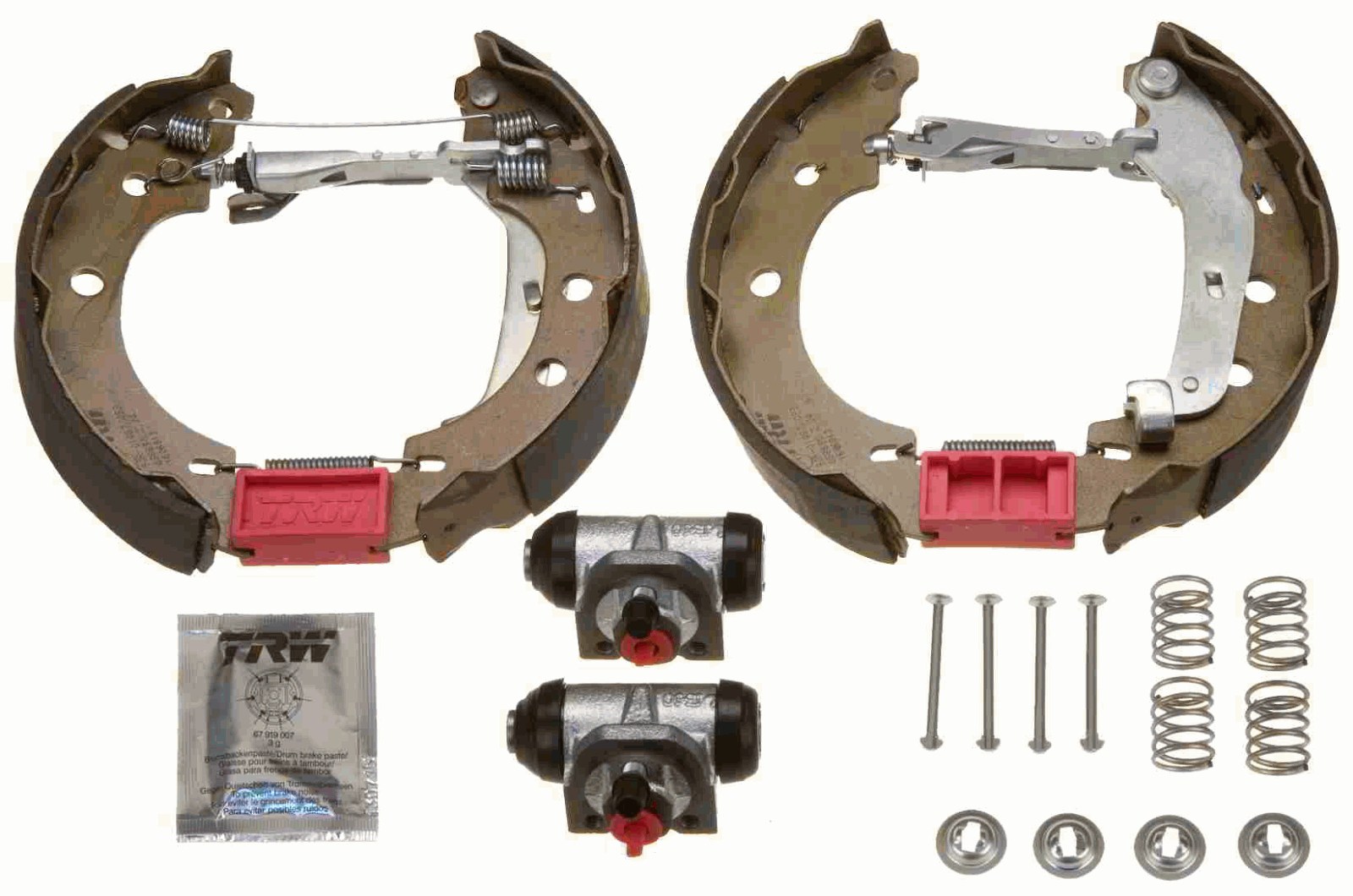 TRW Bremsebakkesæt gsk1071 for RENAULT