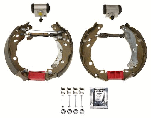 TRW Bremsebakkesæt gsk1228 for PEUGEOT CITROËN