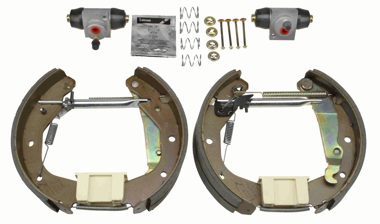 TRW Bremsebakkesæt GSK1611 for VAUXHALL
