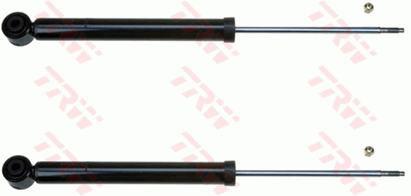 Støddæmper, TRW, 39 mm, bagaksel, b.la. til Audi~Seat
