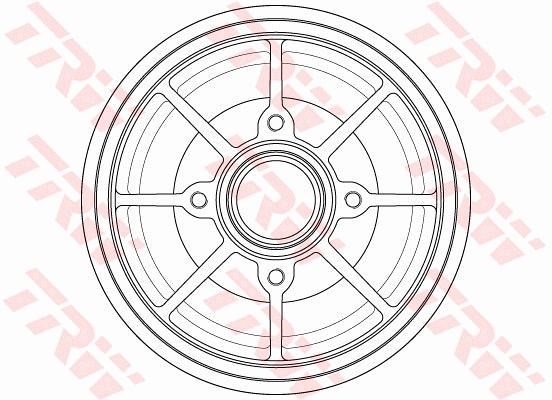 TRW Bremsetromle db4546mr for DS