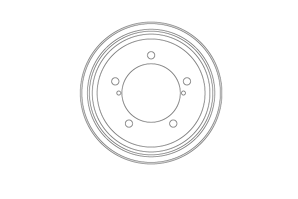 TRW Bremsetromle db4444 for SUZUKI