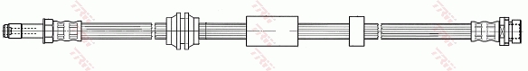 TRW Bremseslange phb502 for FORD FORD (CHANGAN)