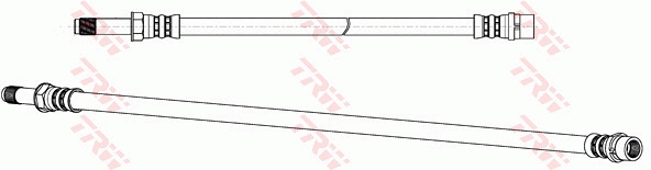 TRW Bremseslange phb579 for MERCEDES-BENZ