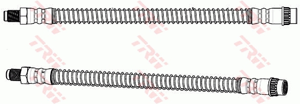 TRW Bremseslange phb688 for VAUXHALL NISSAN RENAULT