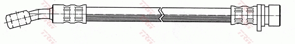TRW Bremseslange phd259 for HONDA ROVER