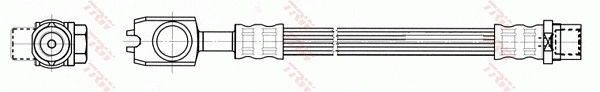 TRW Bremseslange phd557 for VW