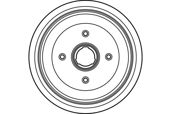 TRW Bremsetromle db4082 for AUDI VW