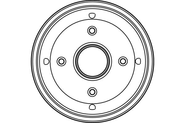 TRW Bremsetromle db4124 for PEUGEOT DALLAS CITROËN