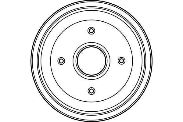 TRW Bremsetromle db4128 for PEUGEOT CITROËN