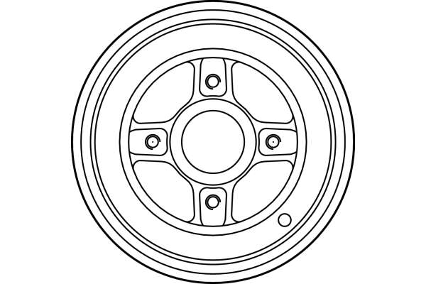 TRW Bremsetromle db4212 for NISSAN RENAULT
