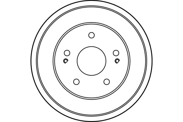 TRW Bremsetromle db4223 for HONDA