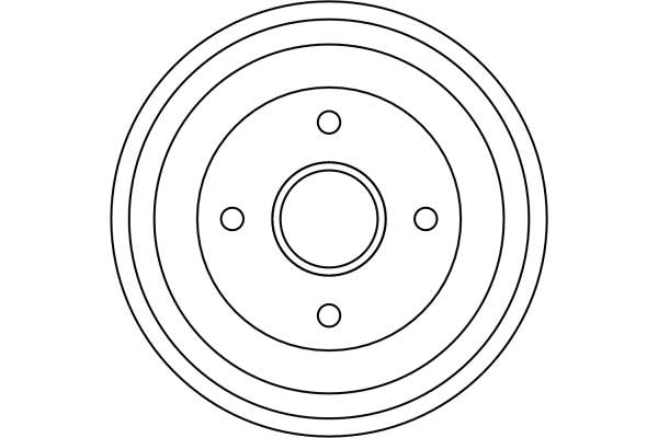 TRW Bremsetromle db4275 for FORD SSANGYONG