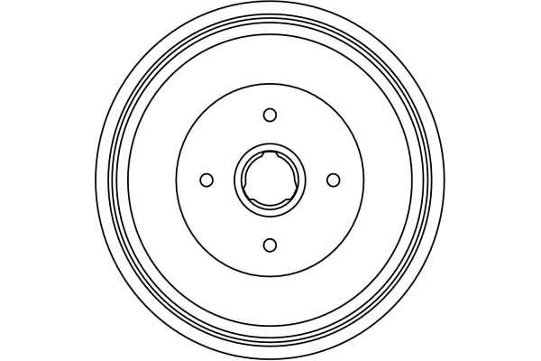 TRW Bremsetromle db4289 for VW