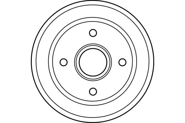 TRW Bremsetromle db4303 for VAUXHALL SUZUKI OPEL