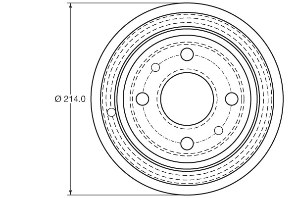 TRW Bremsetromle db4398 for FORD LANCIA FIAT