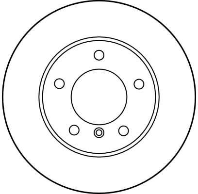 TRW Bremseskive df1599 303mm 16mm for MERCEDES-BENZ PUCH