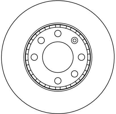 TRW Bremseskive df4205 239mm 15mm for AUDI VW