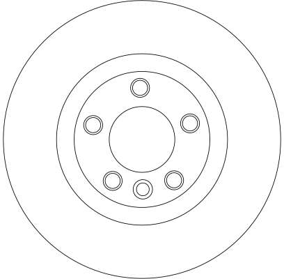 TRW Bremseskive df4360 320mm 20mm for BMW