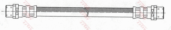TRW Bremseslange pha344 for VW